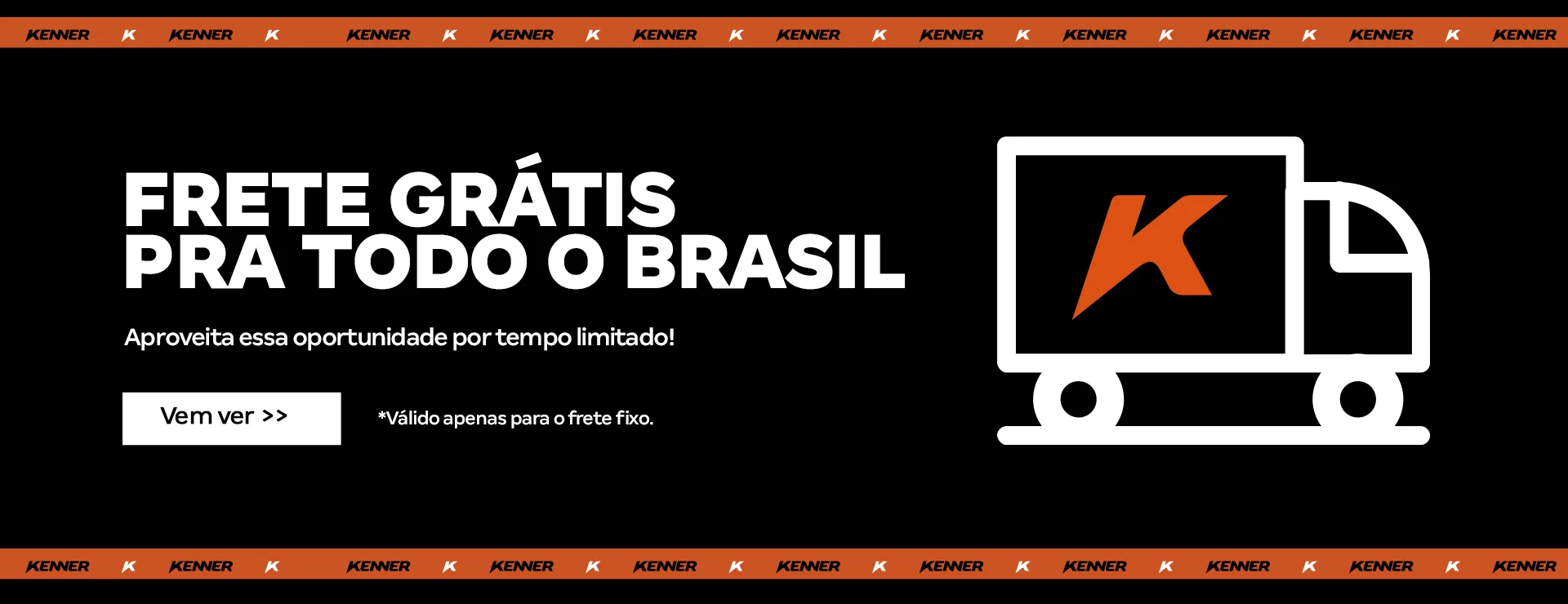Frete grátis Kenner