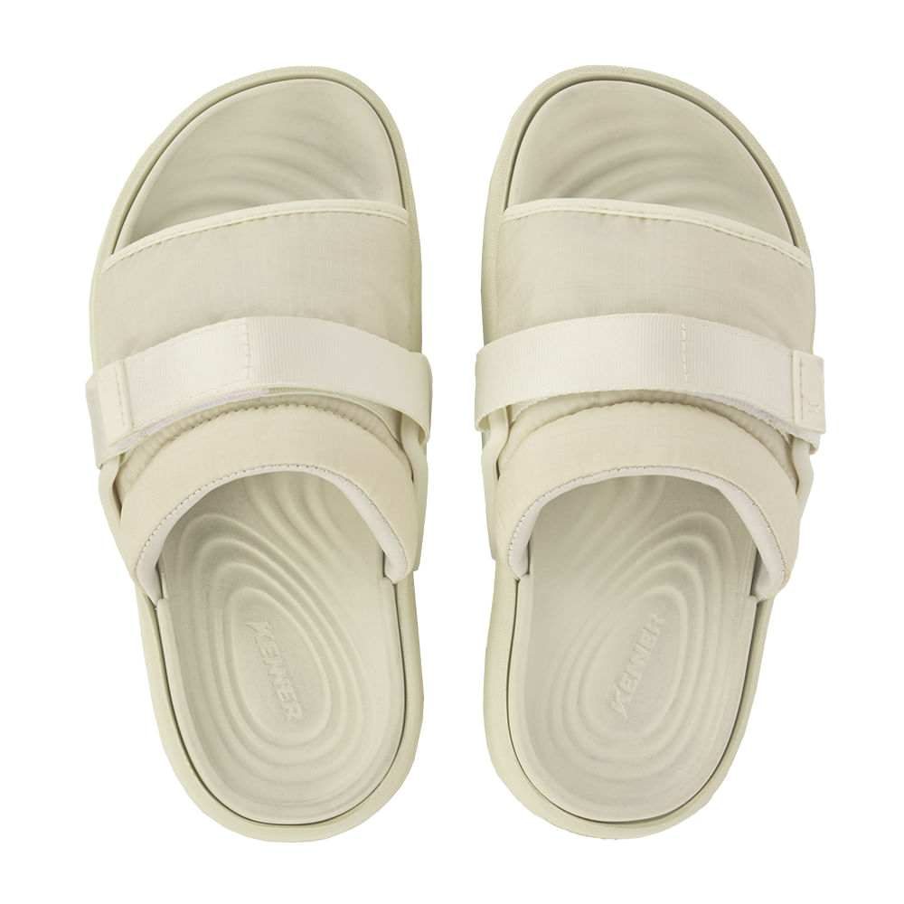 Sandália Kenner Raytek Slide Anitta Bege