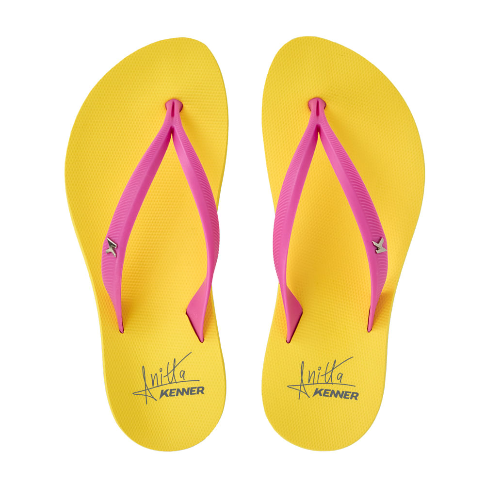 Sandália Kenner Ibiza Anitta Amarelo