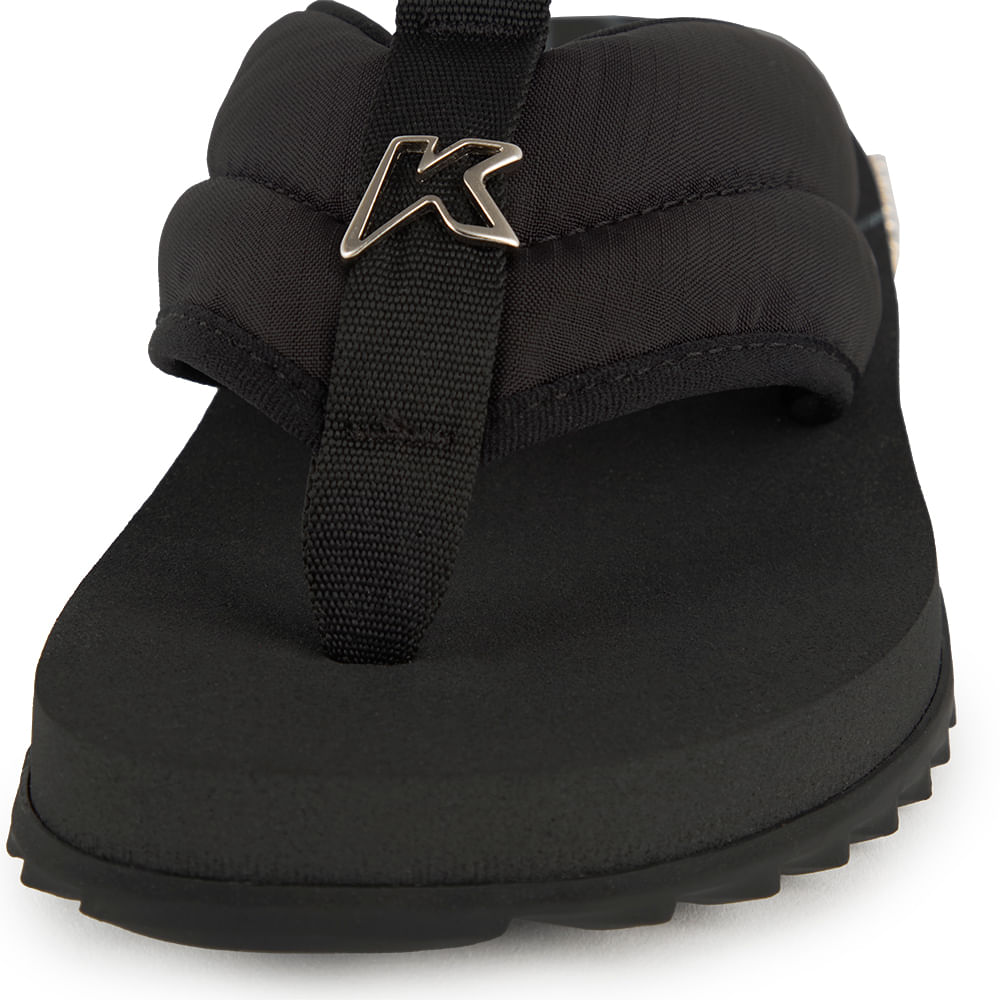 Sandália Kenner Kivah Comfy Preto