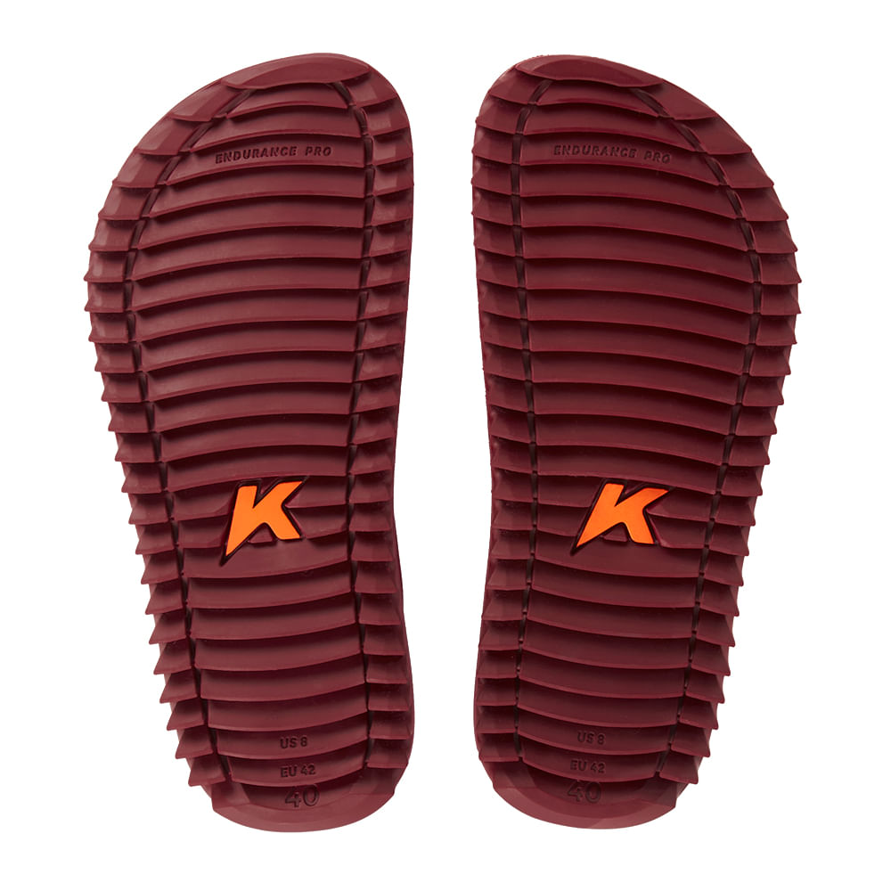 Sandália Kenner Kivah Fluminense Grená