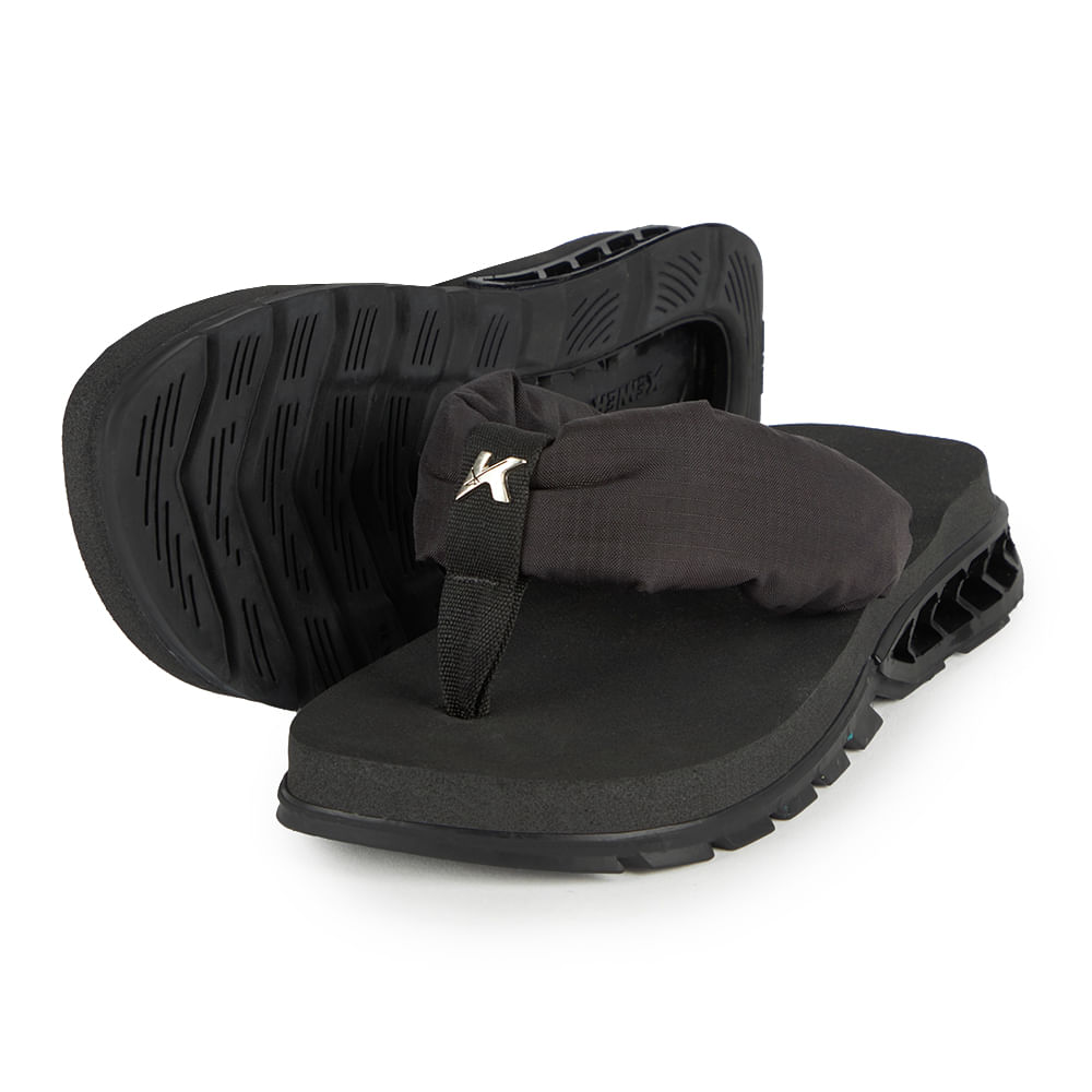 Sandália Kenner Rakka Puffy Anitta Preto