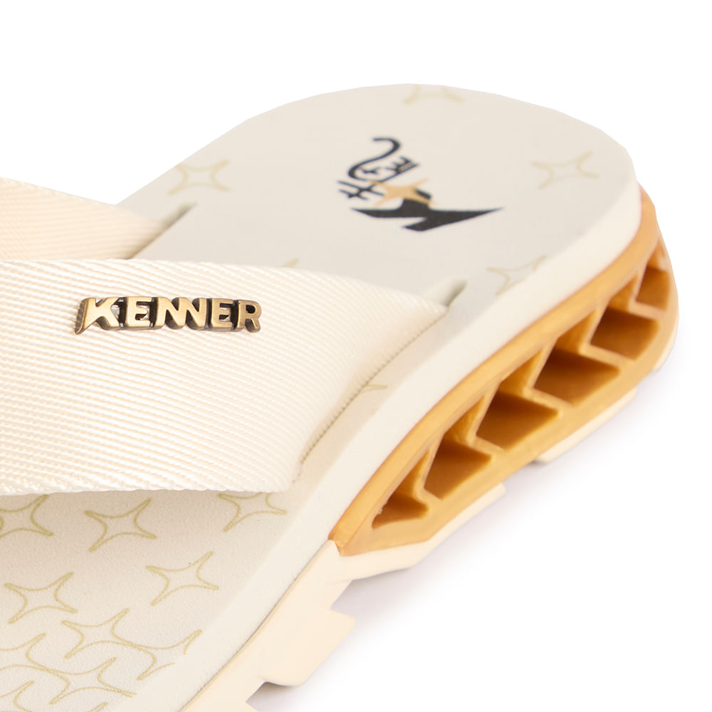 Sandália Kenner Rakka De Saturno Off White