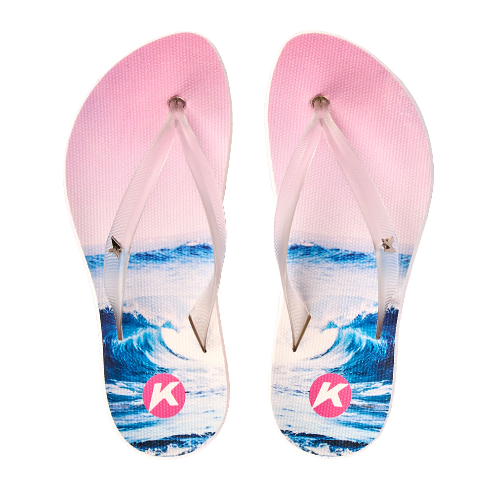 Sandália Kenner Ibiza Wave Rosa