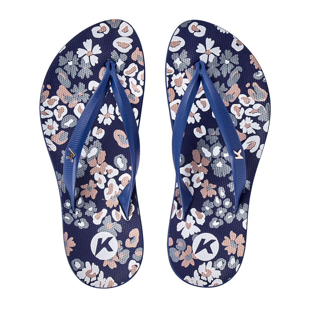 Sandália Kenner Ibiza Pintada Azul