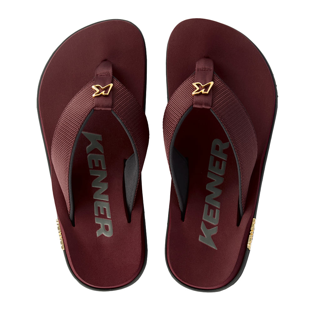 Sandália Kenner Kivah Line Bordô