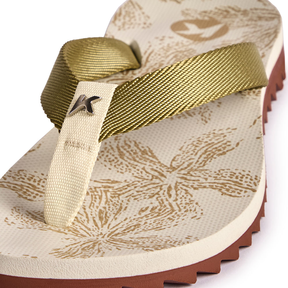 Sandália Kenner Kyra Slim Caqui