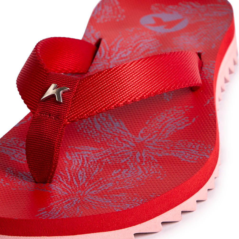 Sandália Kenner Kyra Slim Vermelho