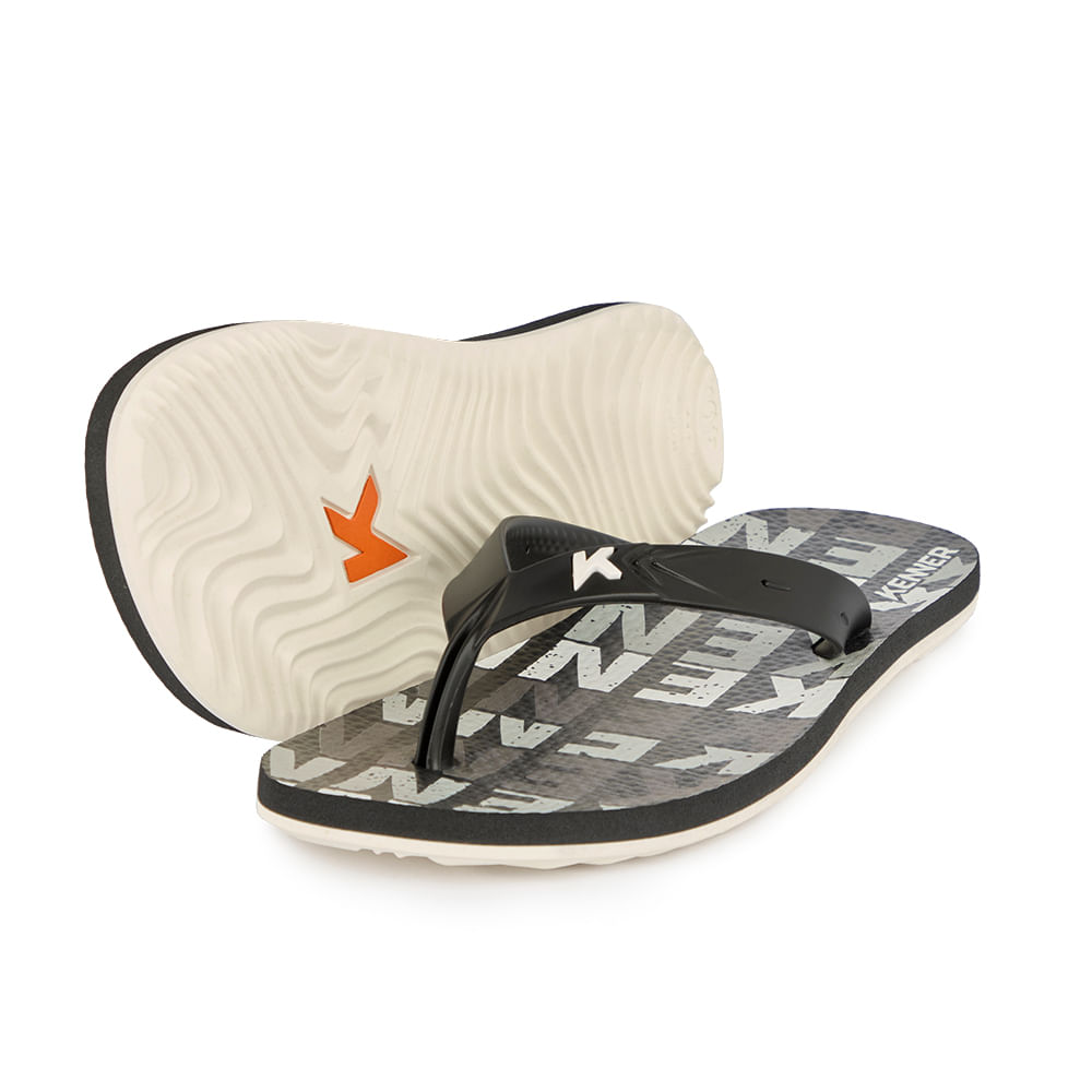 Sandália Kenner Summer Typo Preto