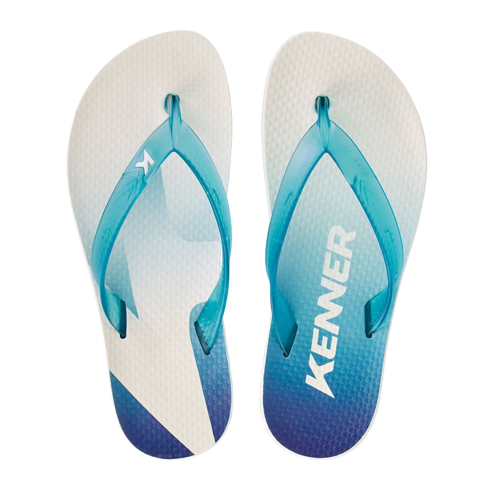Sandália Kenner Summer Clean Azul