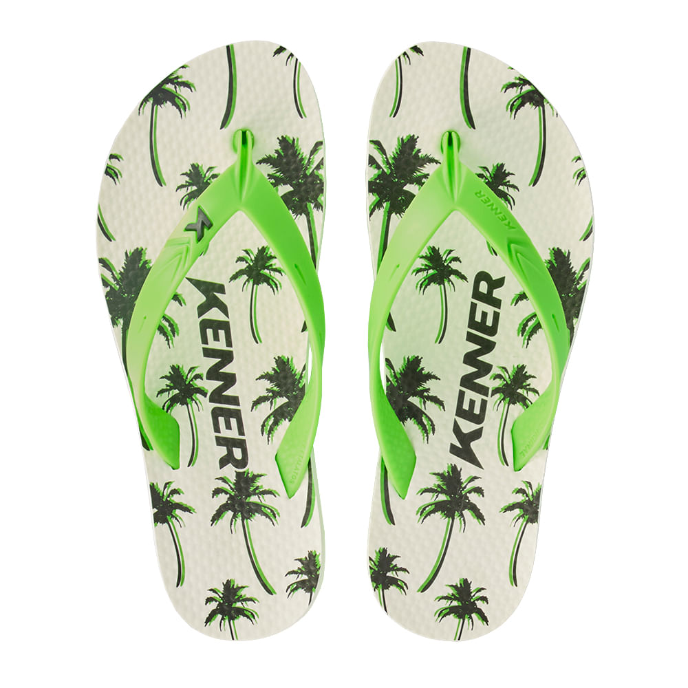 Sandália Kenner Summer Tropical Verde