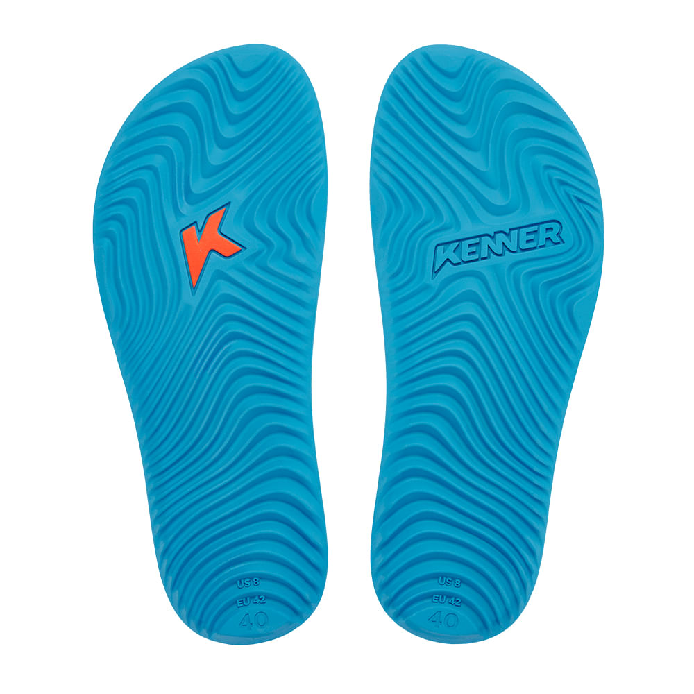 Sandália Kenner Summer Typo Azul