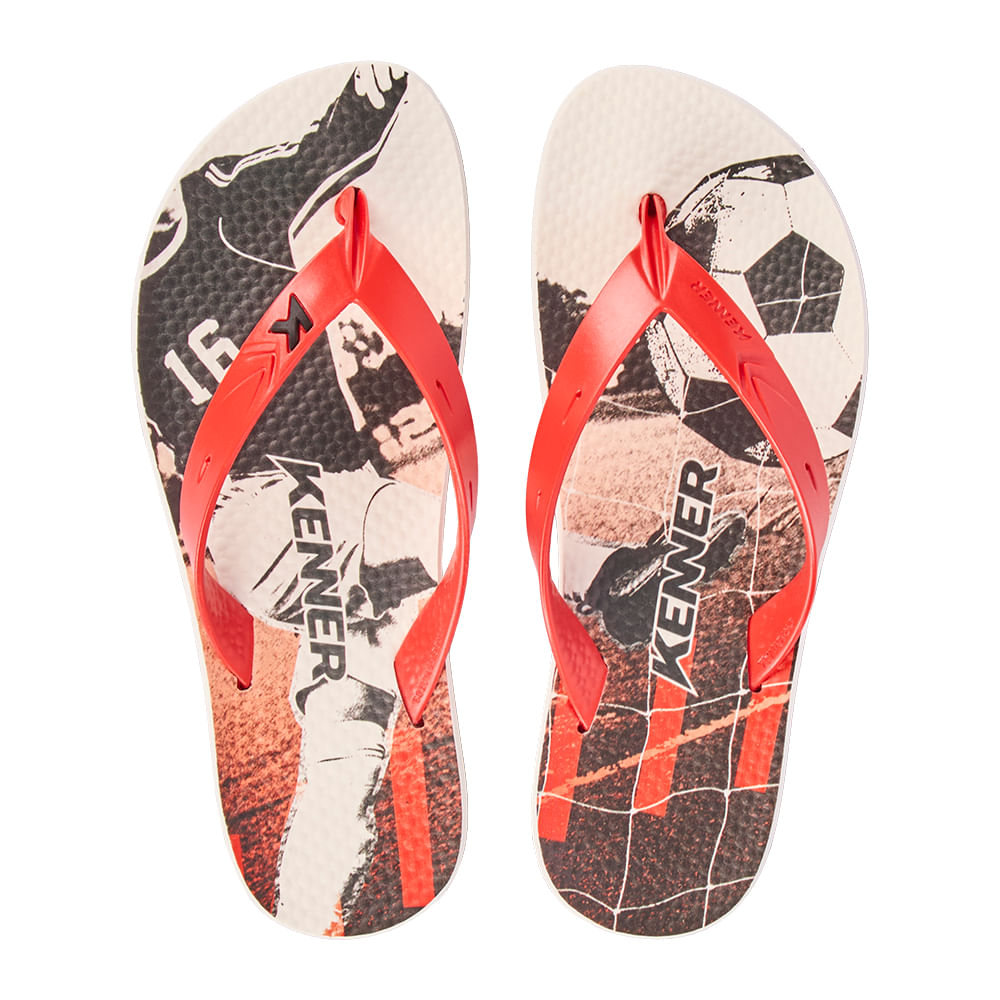 Sandália Kenner Summer Gol Vermelho