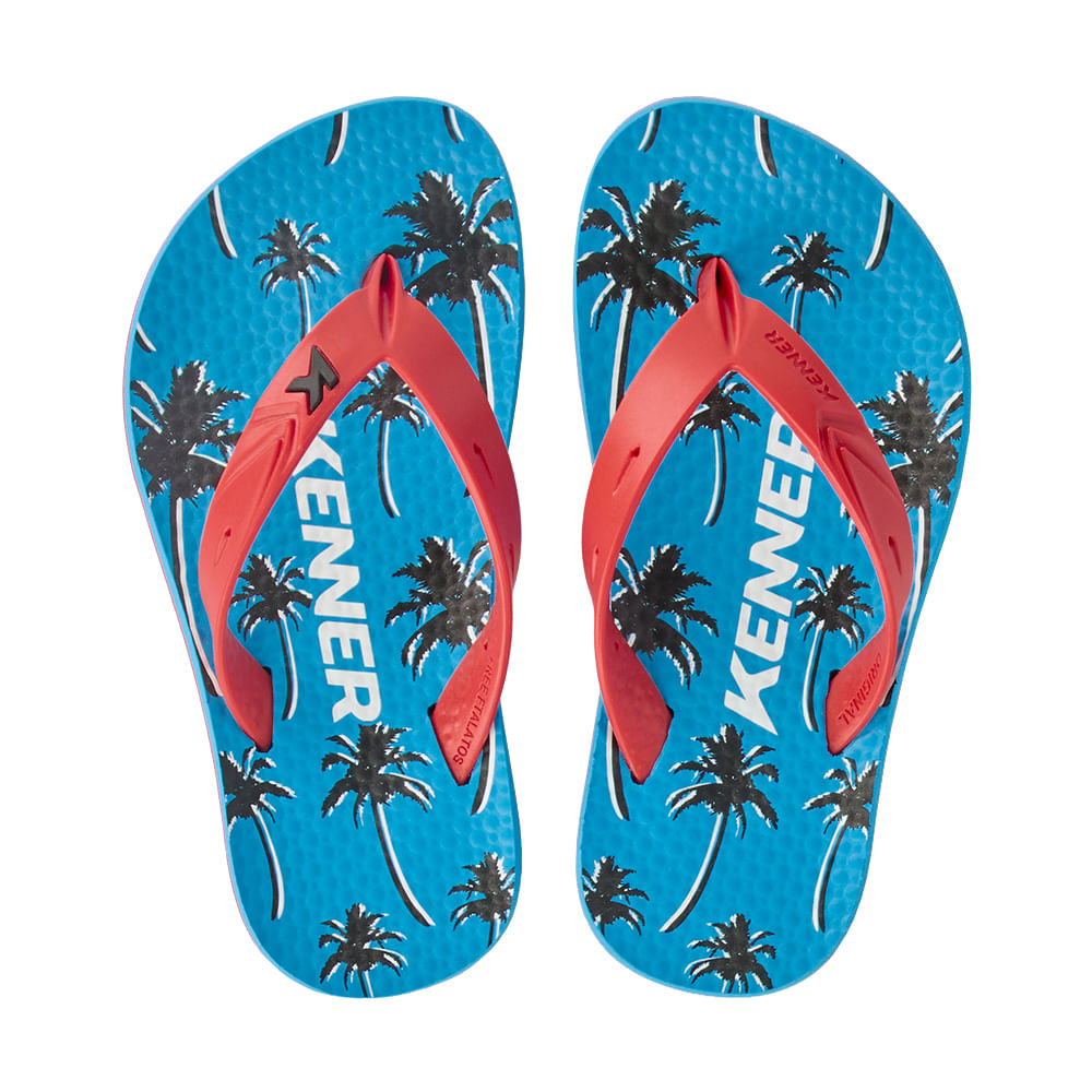 Sandália Kenner Summer Tropical Kids Azul